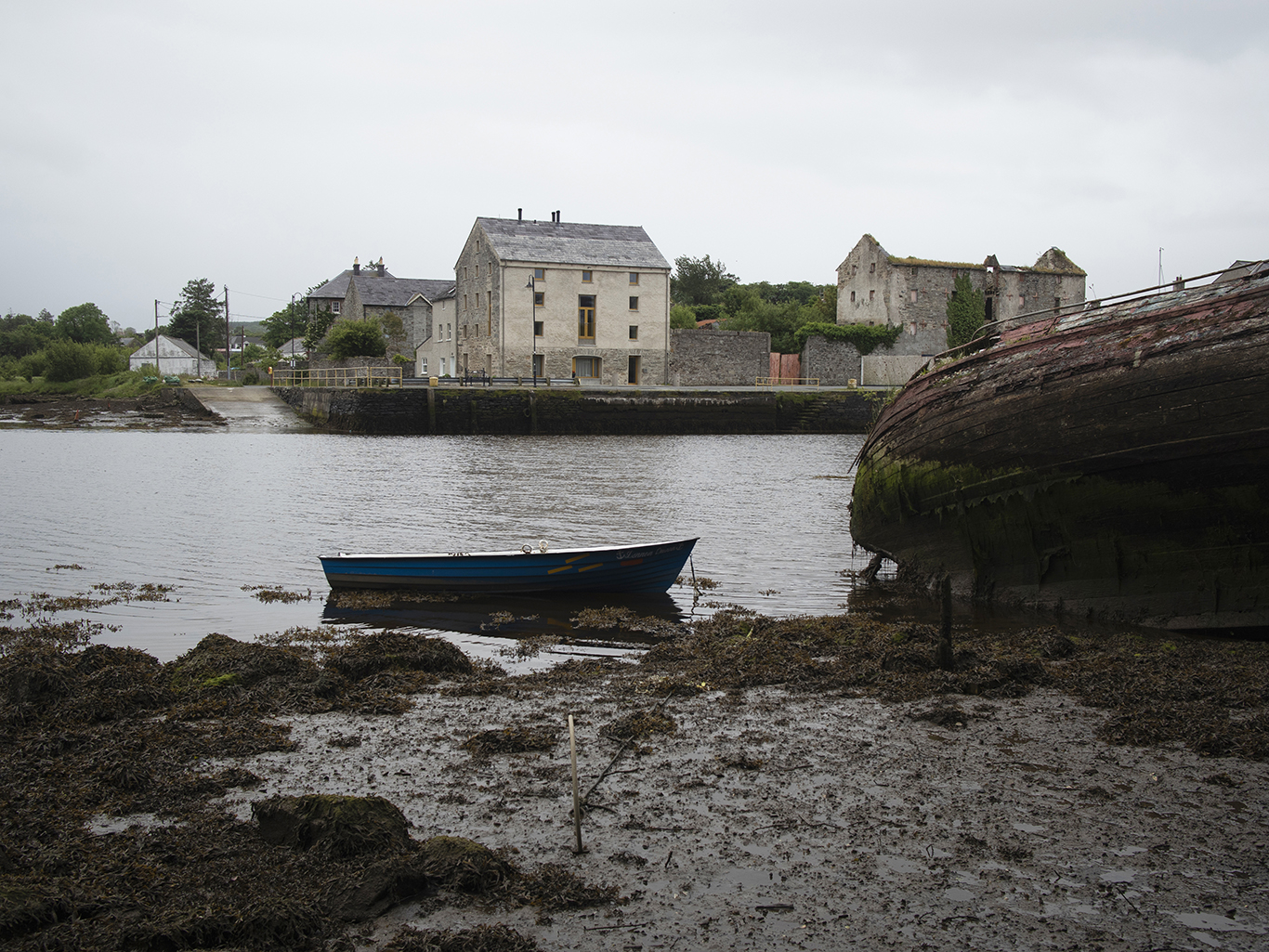 view of The Quay from accross te River Lennon